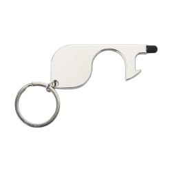 Ouvre-porte en métal avec jeton