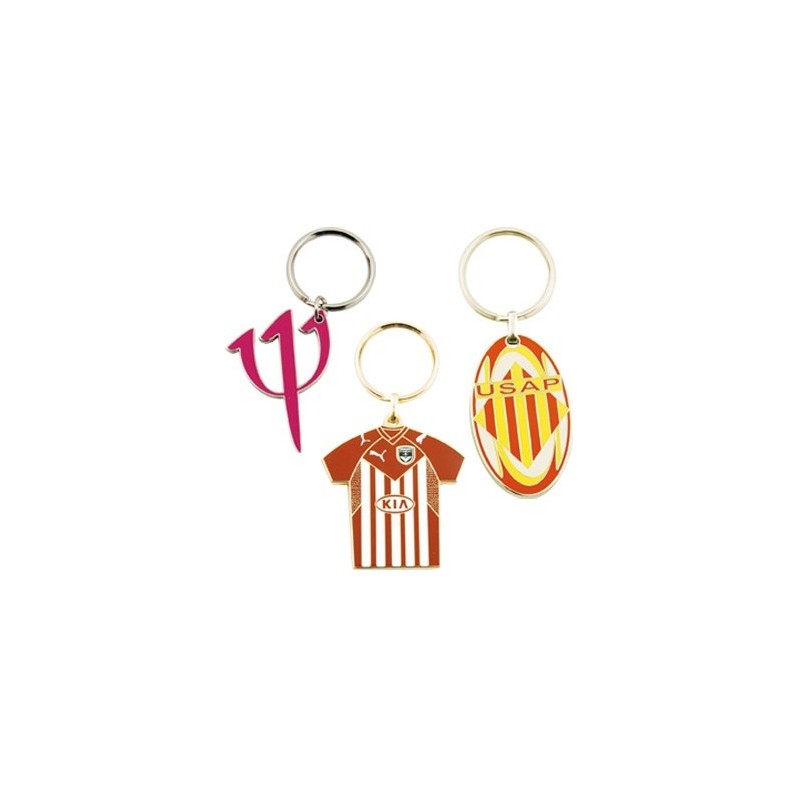 Porte-clés en métal premium