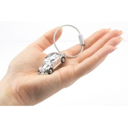 Porte-clés lampe coccinelle