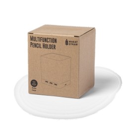 Porte-Crayons Multifonction en paille de blé
