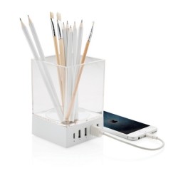 Porte-crayon chargeur USB