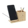Bamboo Boss 10W support de charge/porte-stylo