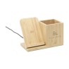 Bamboo Boss 10W support de charge/porte-stylo