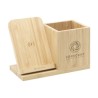 Bamboo Boss 10W support de charge/porte-stylo
