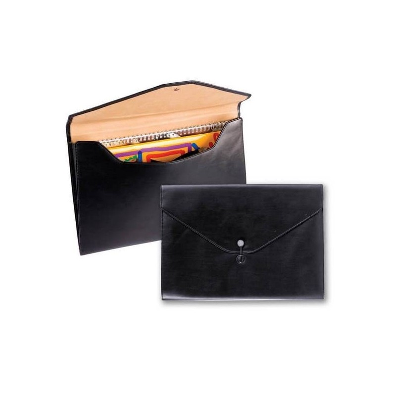 Porte-documents A4 en cuir