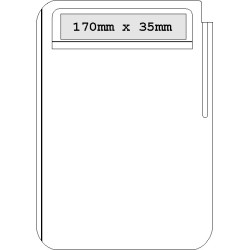 Écritoire DIN A4 couleur