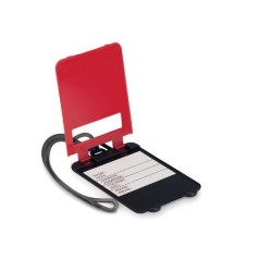 Étiquette de bagage en plastique