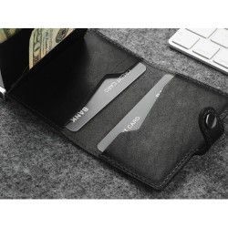 Portefeuille RFID avec poche AIRTAG