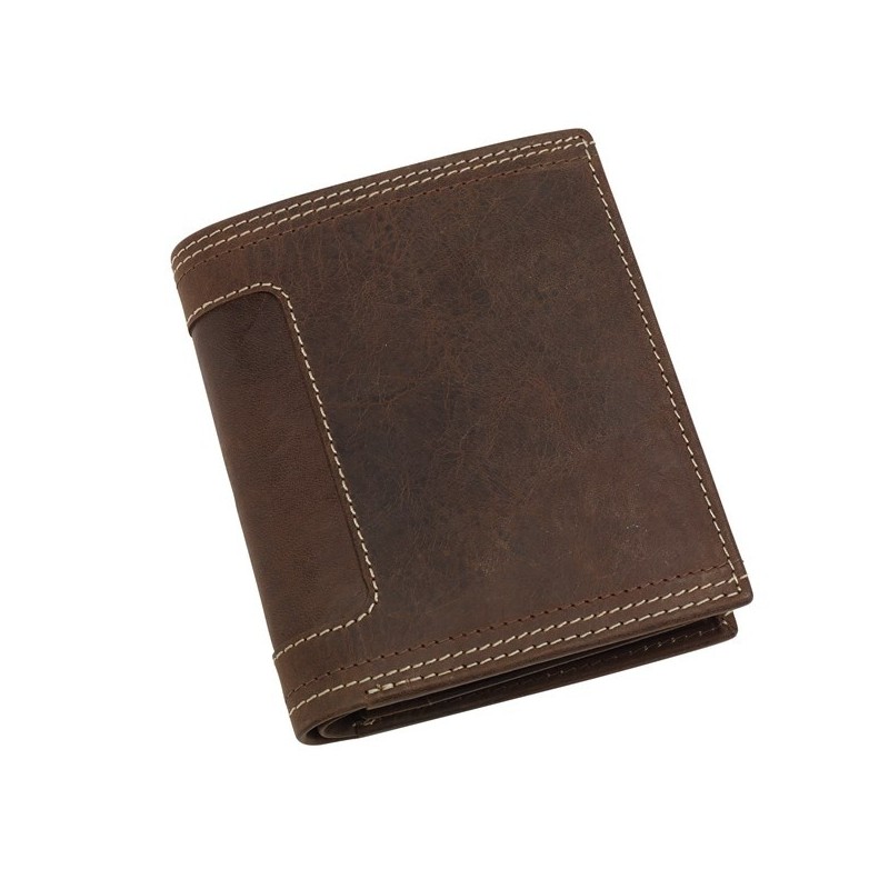 Portefeuille en cuir véritable