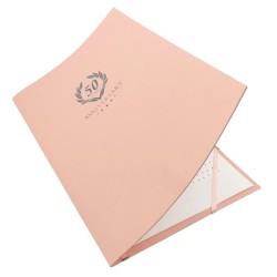 Couverture de diplôme A4 en cuir