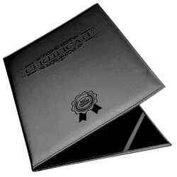 Couverture de diplôme A4 en simili cuir