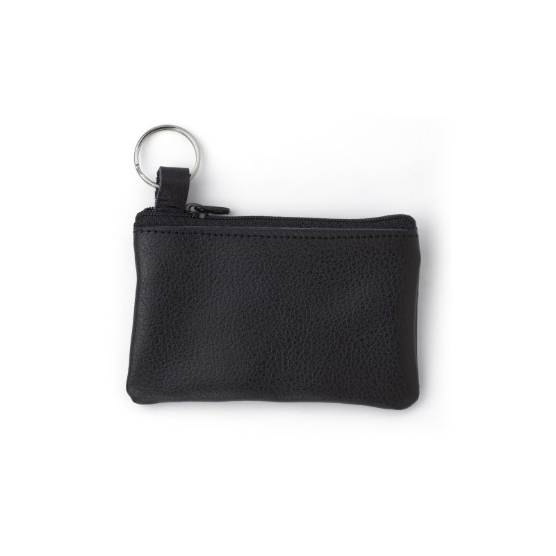 Trousseau de clés en cuir avec zip