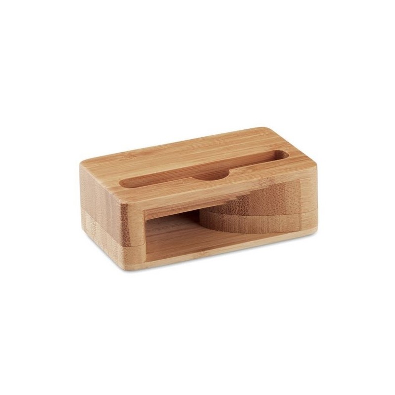  Support de téléphone en bambou