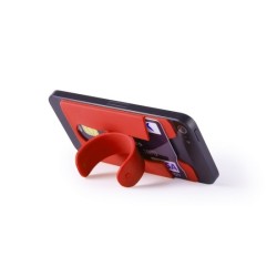 Etui carte de crédit et support smartphone