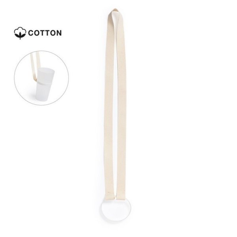Lanyard Porte Verre en coton