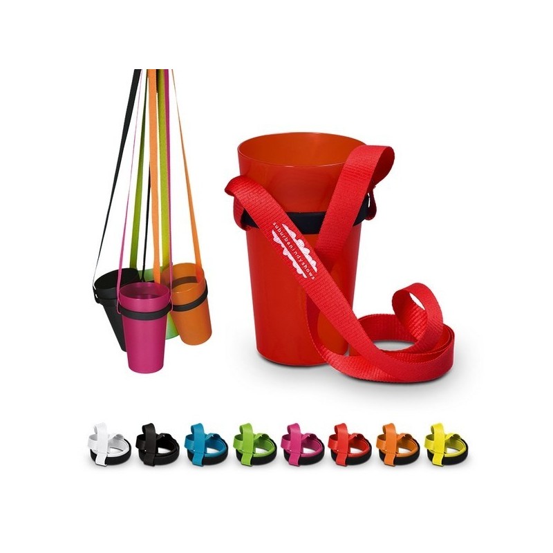 Porte gobelet tour de cou