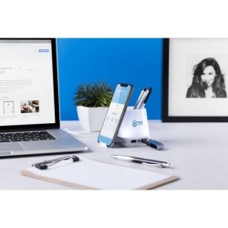 Pot à crayons lumineux avec hub usb