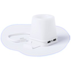 Pot à crayons lumineux avec hub usb