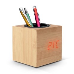 Pendulette reveil multifonctions et porte-objets