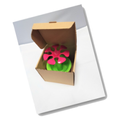 Pot à crayons floral fabriqué en France