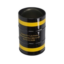 Pot à crayons en métal