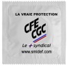 Préservatif avec impression directe sur emballage