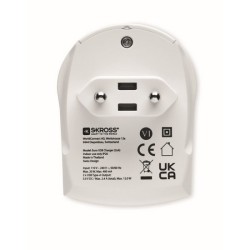  Chargeur Euro USB Skross 2xA