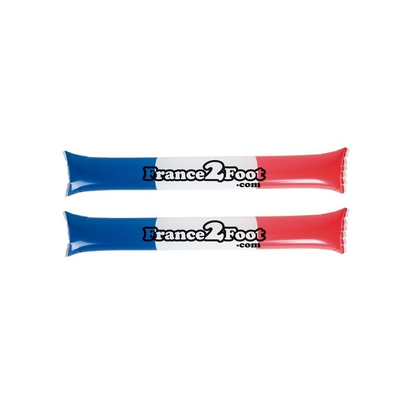 Jeu de 2 batons tap tap tricolores