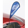 Drapeau pour voiture avec fixation