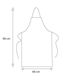 Tablier coton écru 155g EXPRESS