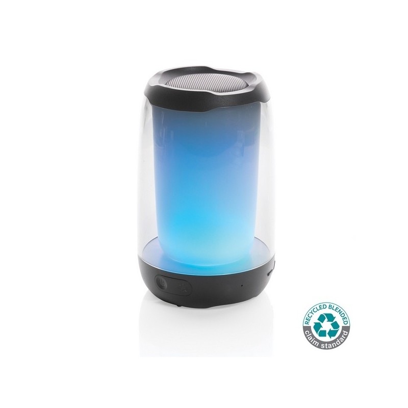 Enceinte Lightboom 5W en plastique recyclé RCS