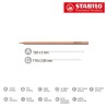 STABILO crayon graphite hexagonal en bois naturel