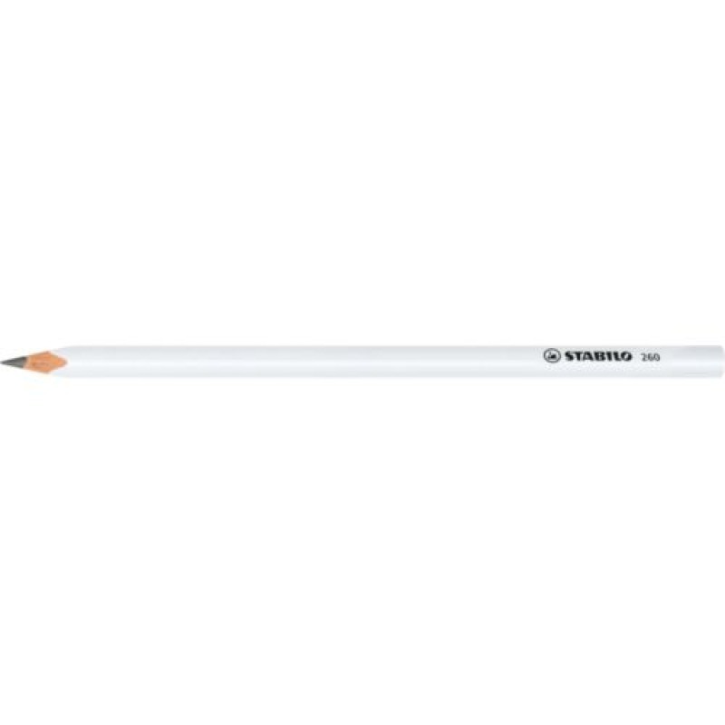 STABILO crayon graphite triangulaire blanc