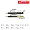 STABILO concept metallic stylo à bille