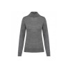 Pull Mérinos col roulé femme