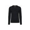 Pull Mérinos col V homme