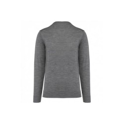 Pull Mérinos col V homme