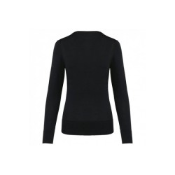 Pull Supima® col rond  femme