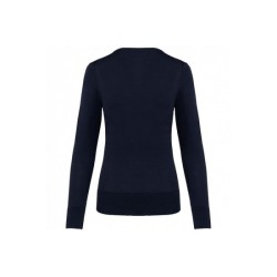 Pull Supima® col rond  femme