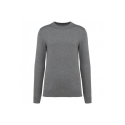 Pull Supima® col rond homme