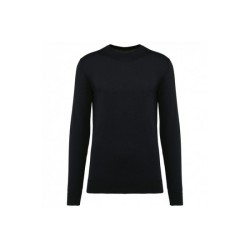 Pull Supima® col rond homme