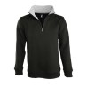 Sweat-shirt 1/4 zip scott
