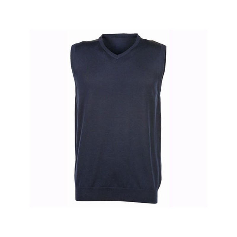 Pull sans manches col V - Sleeveless