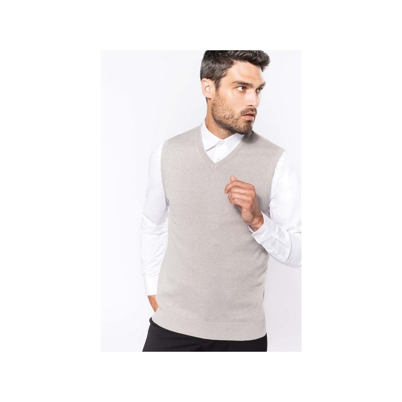 Pull homme sans manches kariban