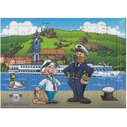 Puzzle A4 sur socle 19x27cm