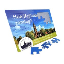 Puzzle A4 sur socle 19x27cm