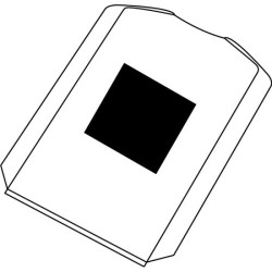 Disque de stationnement avec gratte-glace