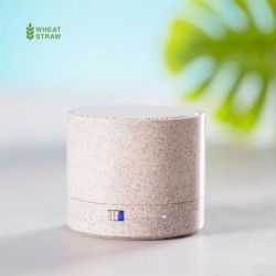 Haut-Parleurs en paille de blé