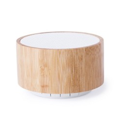 Haut-parleurs bambou