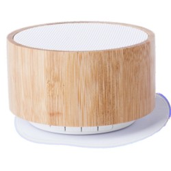 Haut-parleurs bambou